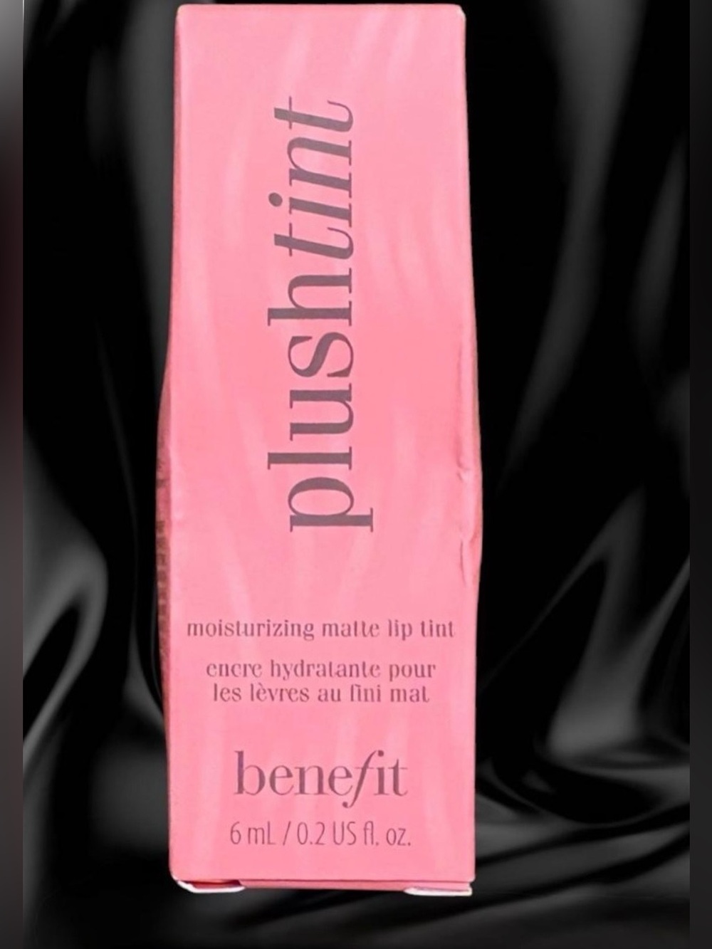 Benefit Plush Tint Moisturizing Matte Lip Tint in Cream Puff